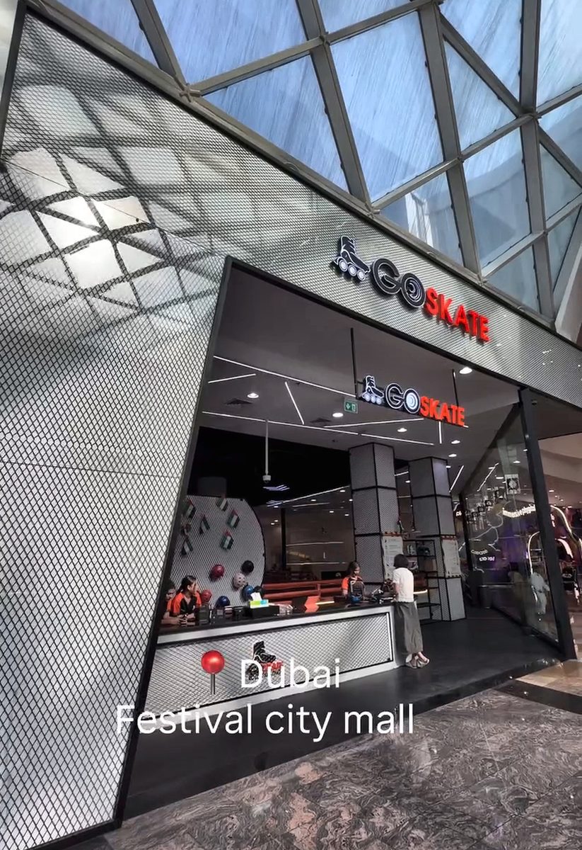GoSkate storefront at Dubai Festival City Mall